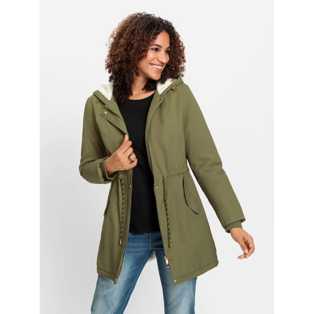 Inspirationen Langjacke Mit Kapuze