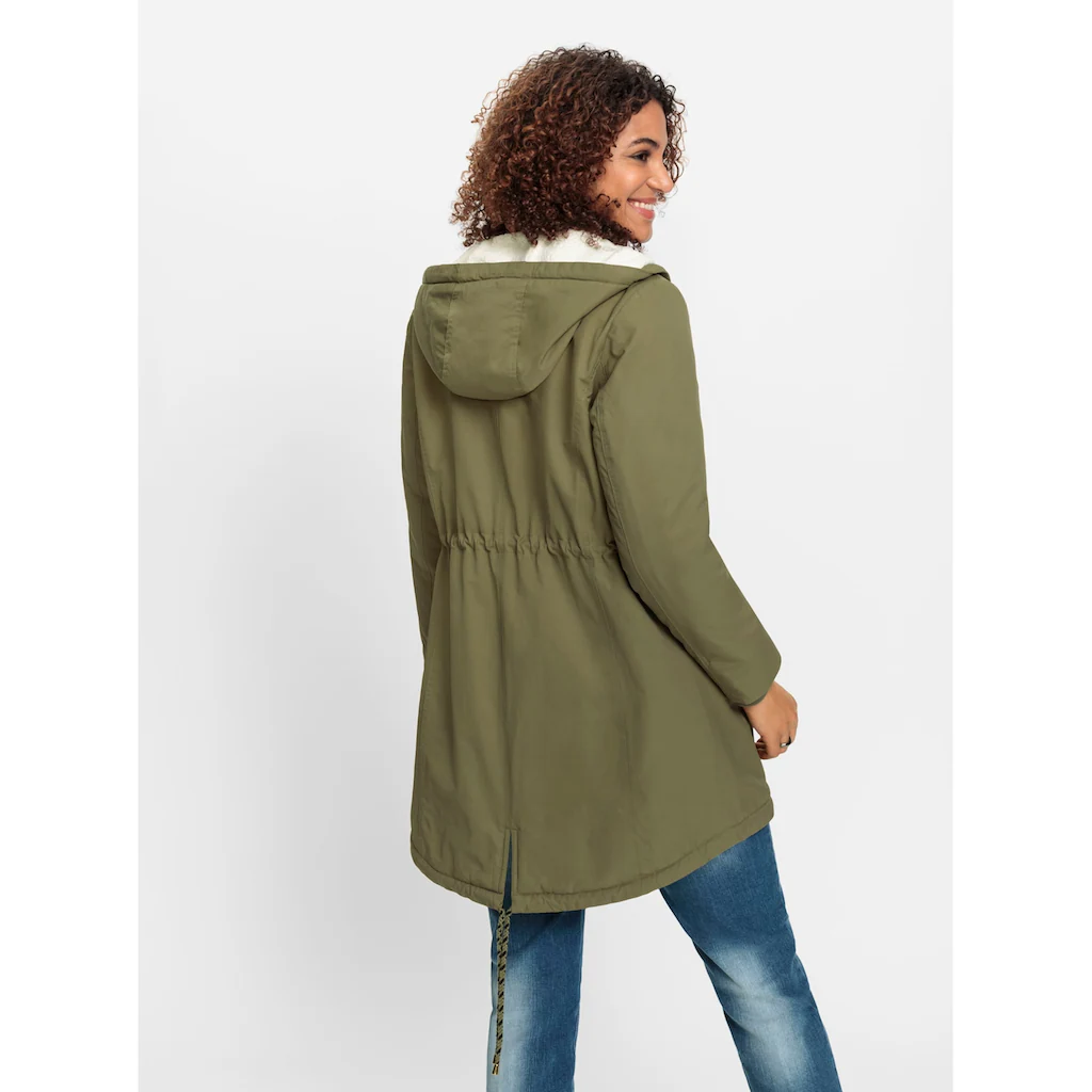 Inspirationen Langjacke Mit Kapuze