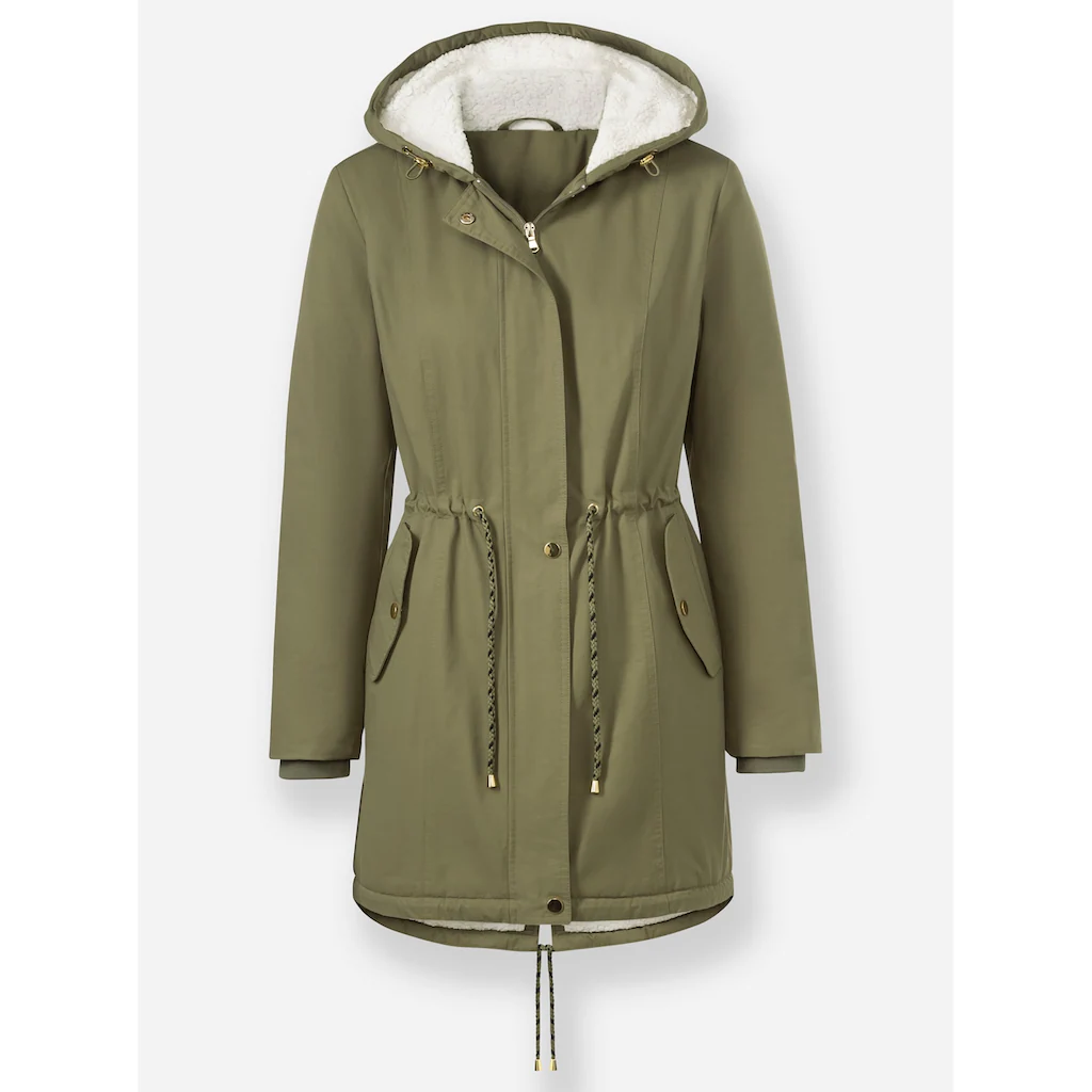 Inspirationen Langjacke Mit Kapuze