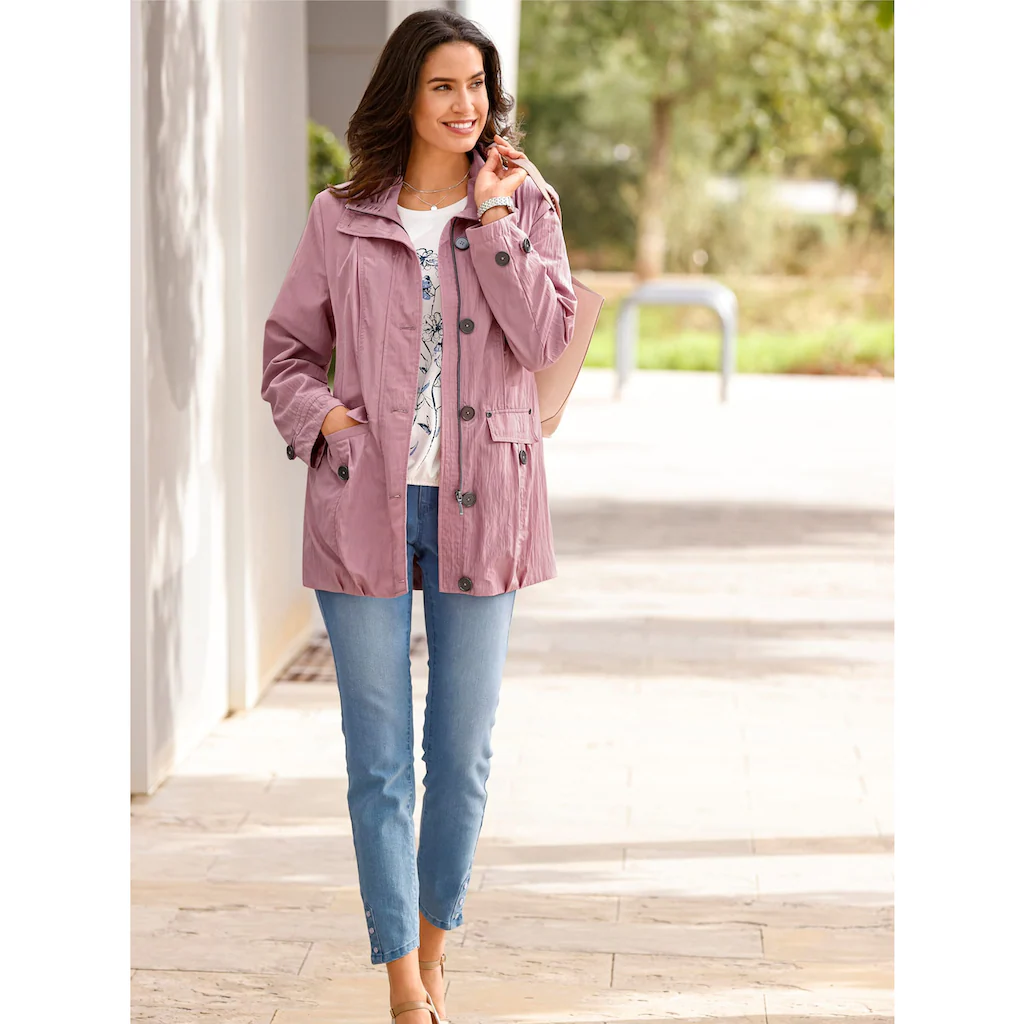 Inspirationen Langjacke ohne Kapuze