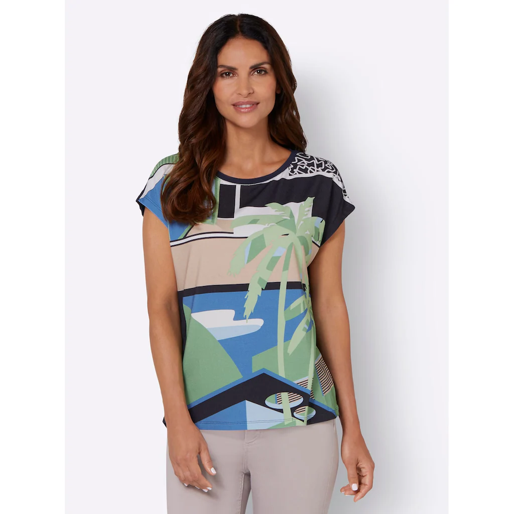 Inspirationen Print-Shirt »Druck-Shirt« (1 Tlg.)