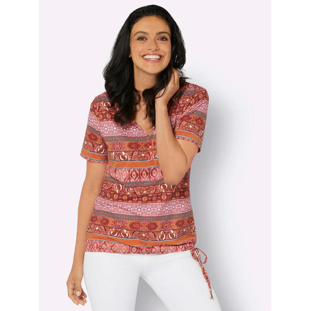 Inspirationen Print-Shirt »Druck-Shirt« (1 tlg.)