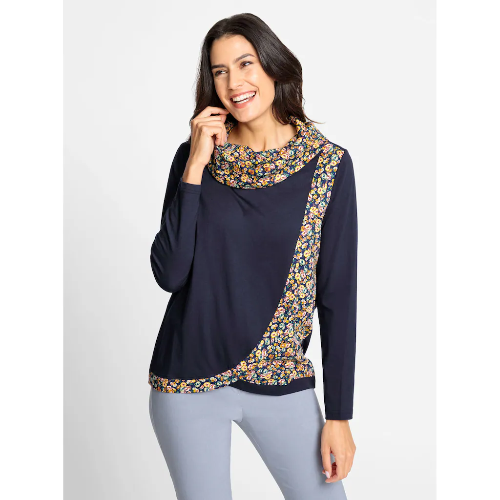 Inspirationen Rollkragenshirt »Shirt« (1 Tlg.)