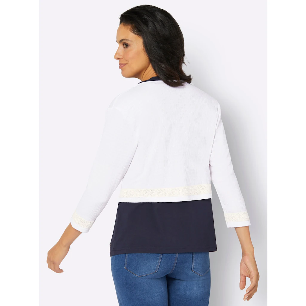 Inspirationen Shirtjacke »Shirtbolero« (1 Tlg.)