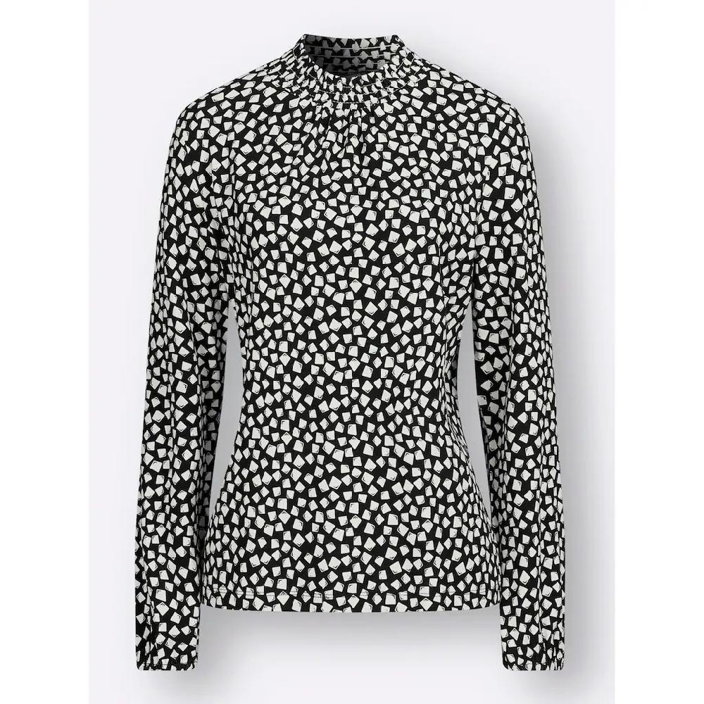 Inspirationen Stehkragenshirt »Stehkragen-Shirt« (1 Tlg.)