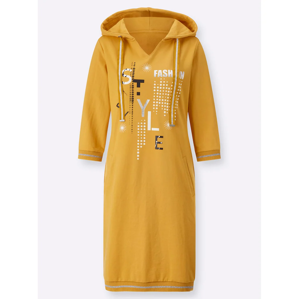 Inspirationen Sweatkleid »Shirtkleid«