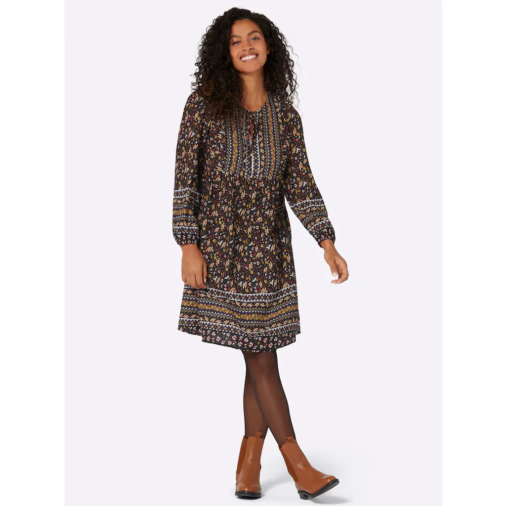 Inspirationen Tunikakleid »Druck-Kleid«