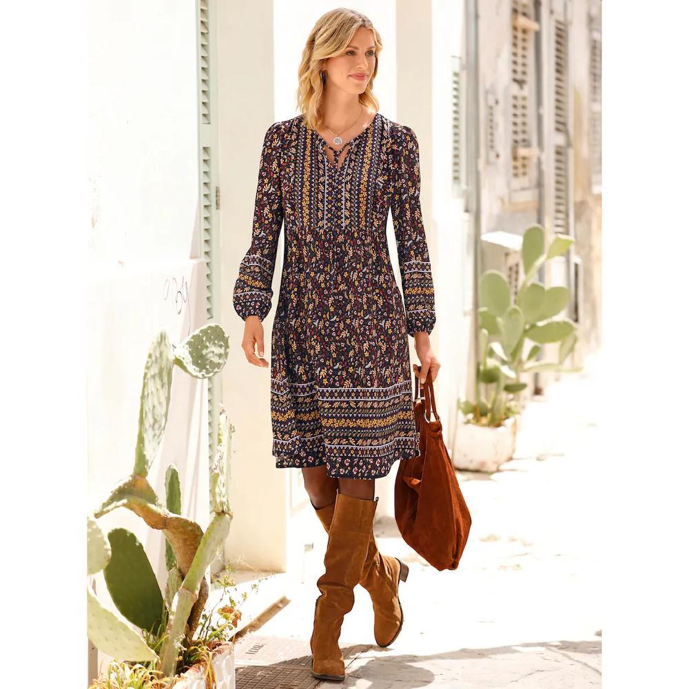 Inspirationen Tunikakleid »Druck-Kleid«
