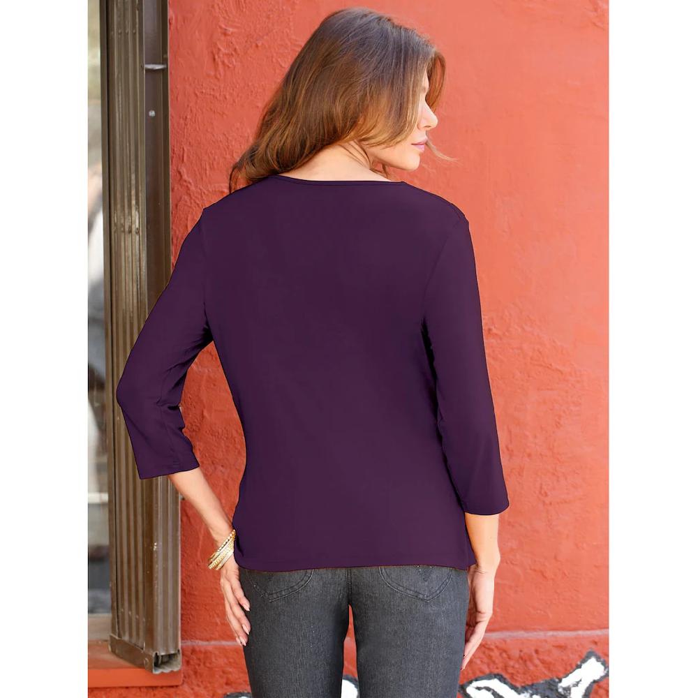 Inspirationen Wasserfallshirt »Shirt« (1 Tlg.)