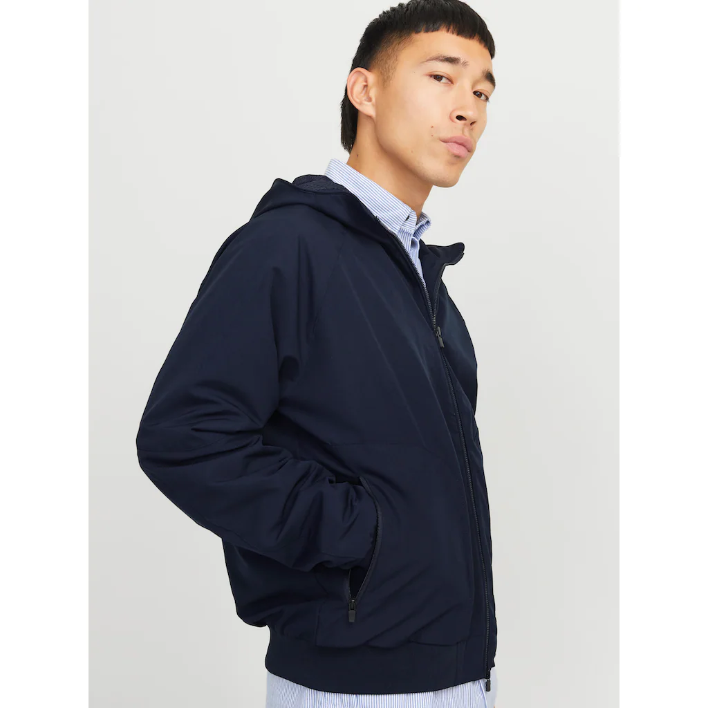 Jack & Jones Bomberjacke »JJEPERFECT BOMBER NOOS« Mit Kapuze Mit Kapuze ▷ Für
