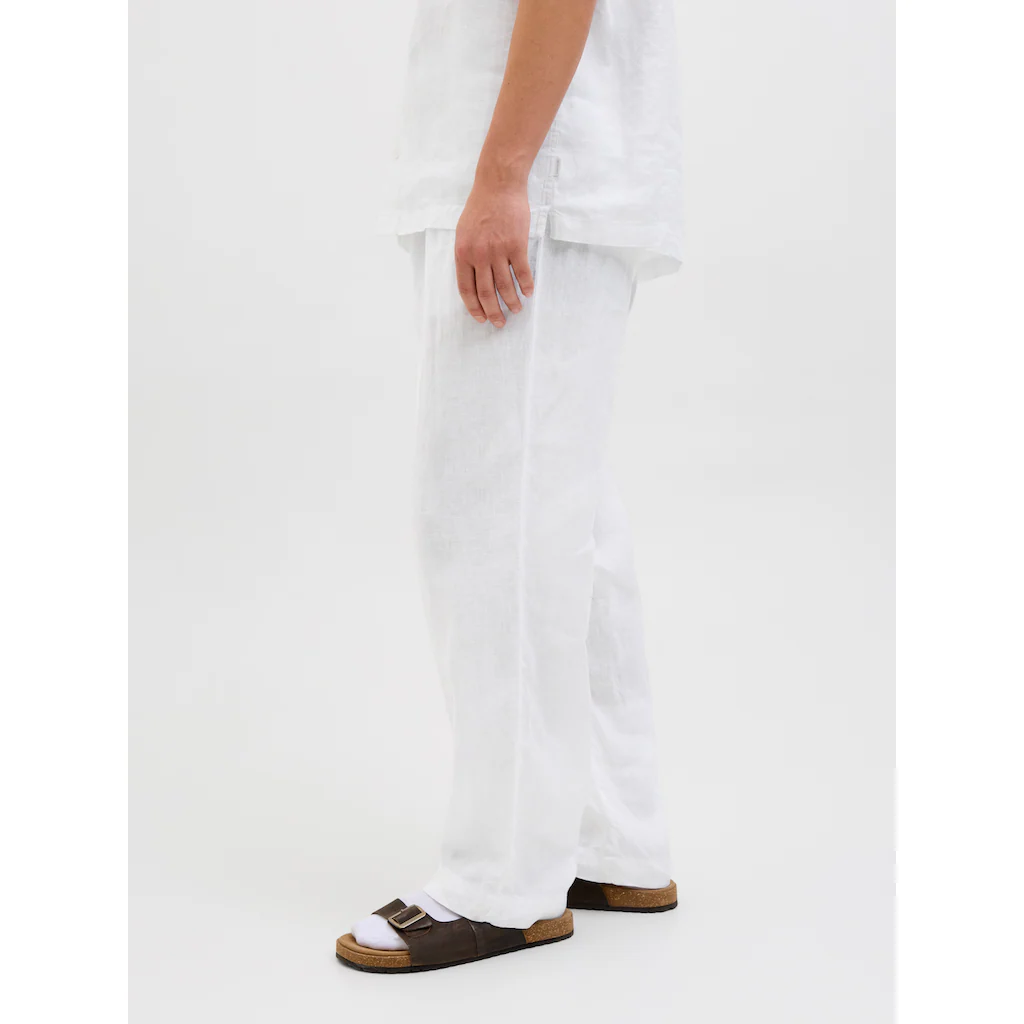 Jack & Jones Chinohose »JPSTKARL LAWRENCE LINEN CHINO SN«