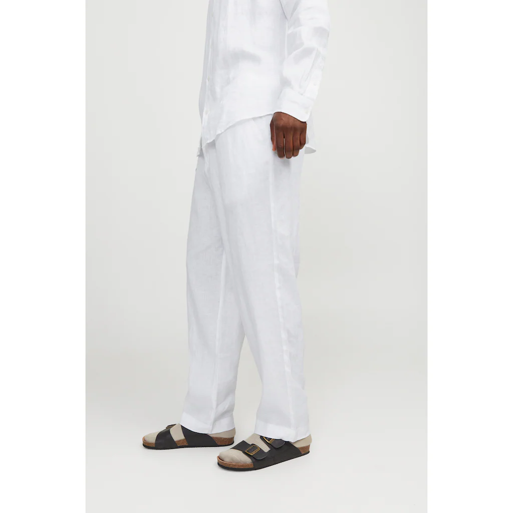 Jack & Jones Chinohose »JPSTKARL LAWRENCE LINEN CHINO SN«