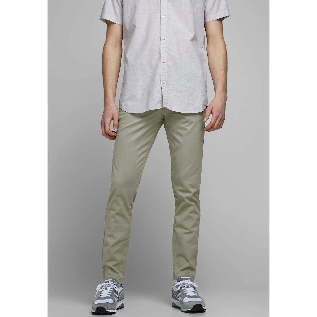 Jack & Jones Chinohose »SLIM FIT MARCO 2PCS« (Packung 2 Tlg. 2er-Pack)