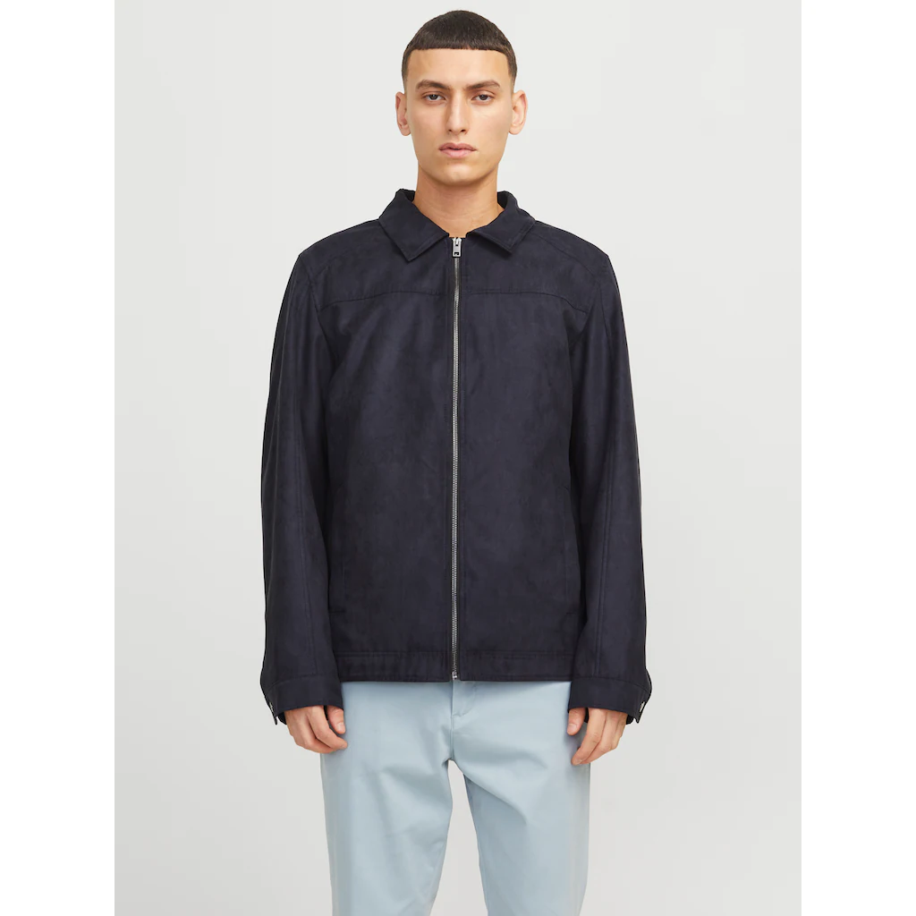 Jack & Jones Hemdjacke »JJEDYLAN SHACKET NOOS« ohne Kapuze mit Fly-Away Kragen ▷ bestellen
