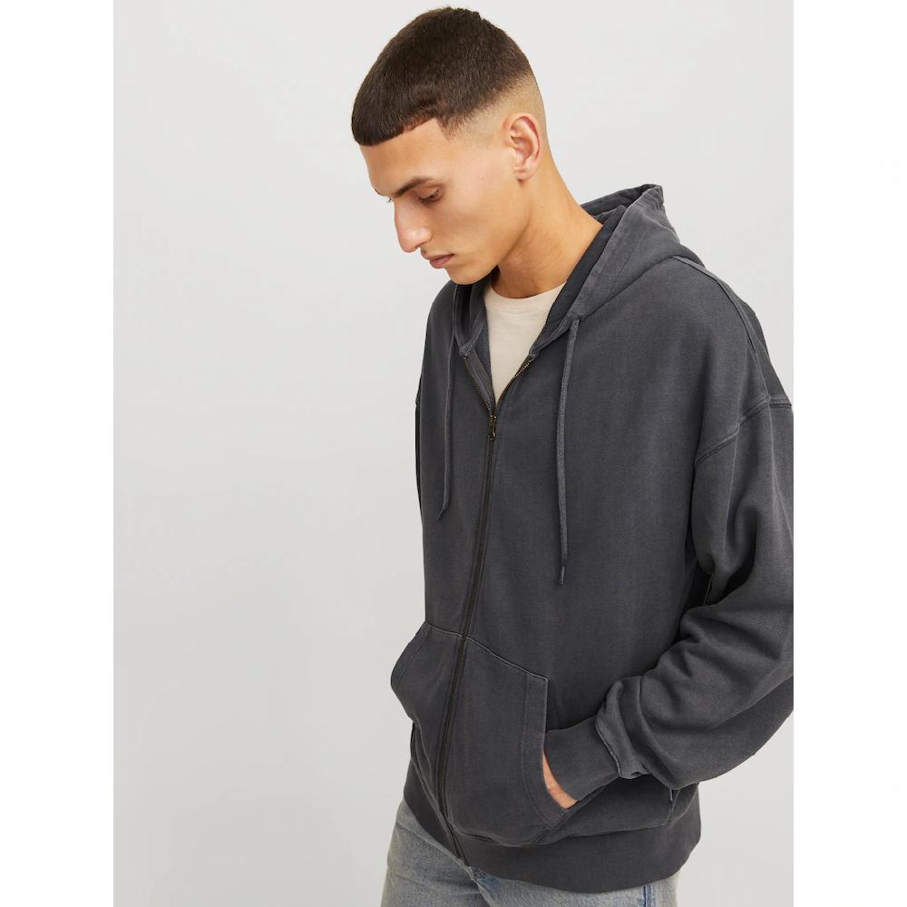 Jack & Jones Kapuzensweatjacke »JJECHARGE FADED SWEAT ZIP HOOD NOOS« Mit Kapuze ▷ Bestellen