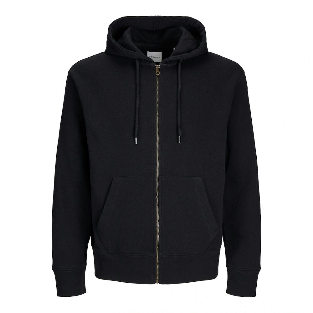 Jack & Jones Kapuzensweatjacke »JJECHARGE SWEAT ZIP HOOD NOOS« mit Rippbündchen ▷ bestellen