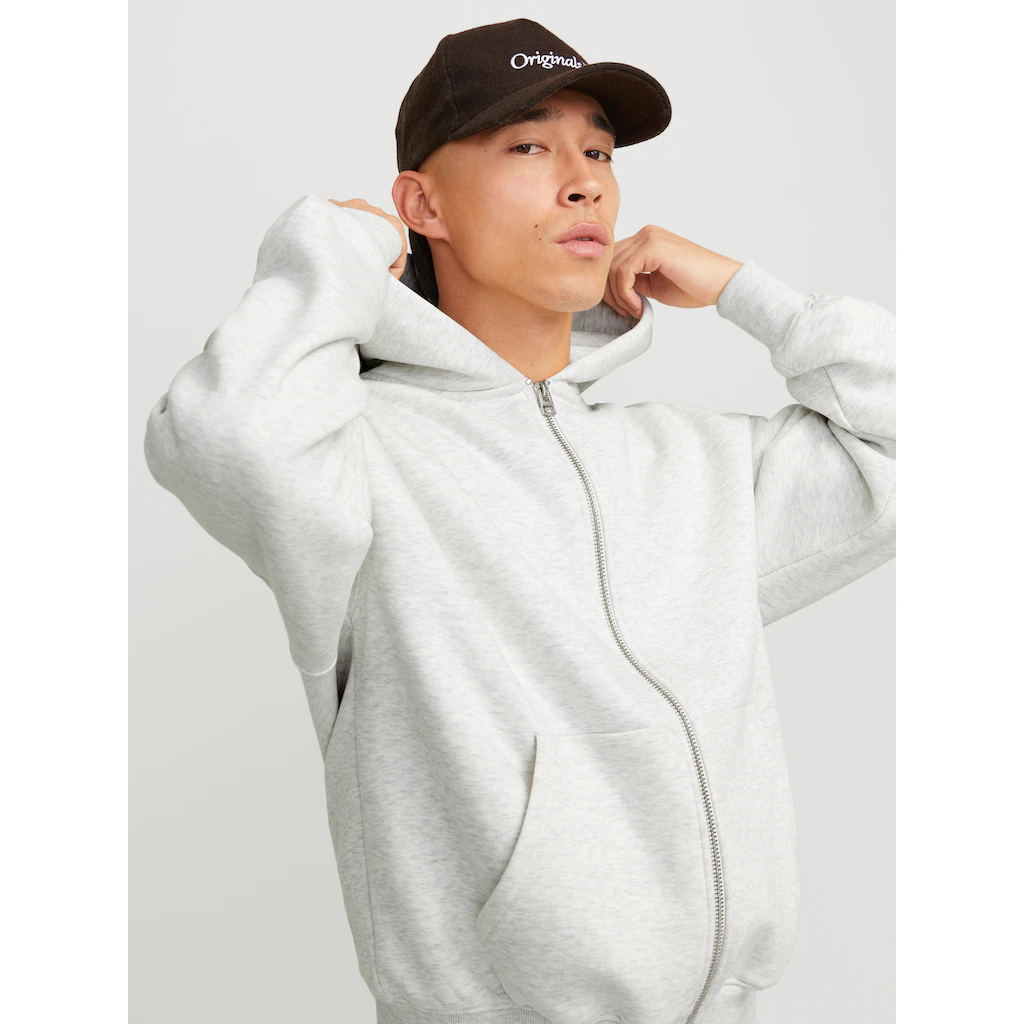 Jack & Jones Kapuzensweatjacke »JJEURBAN EDGE SWEAT ZIP HOOD NOOS« Mit Rippbündchen ▷ Kaufen