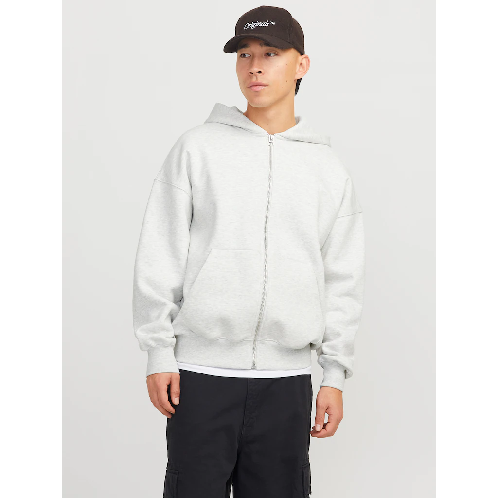 Jack & Jones Kapuzensweatjacke »JJEURBAN EDGE SWEAT ZIP HOOD NOOS« mit Rippbündchen ▷ kaufen