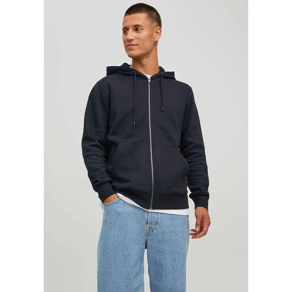 Jack & Jones Kapuzensweatjacke »STAR BASIC SWEAT ZIP HOOD« ▷ für