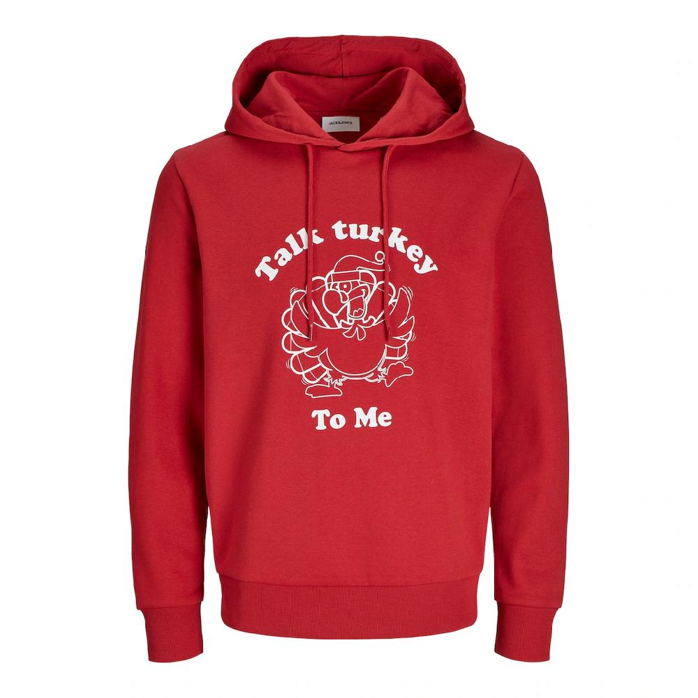 Jack & Jones Kapuzensweatshirt »JJXMAS ONE COLOR FUNNY SWEAT HOOD« ▷ bestellen