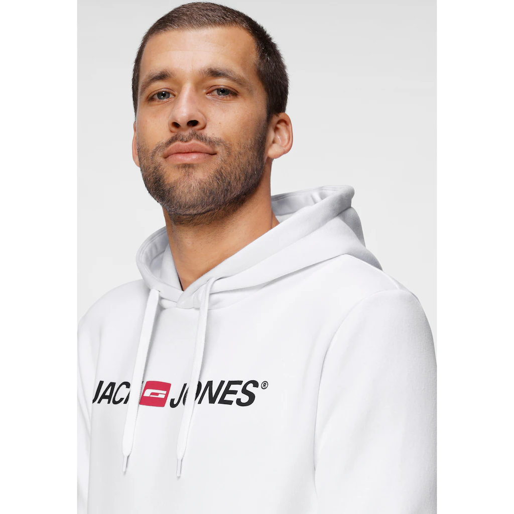 Jack & Jones Kapuzensweatshirt »Logo Hoodie Oldschool« ▷ Für