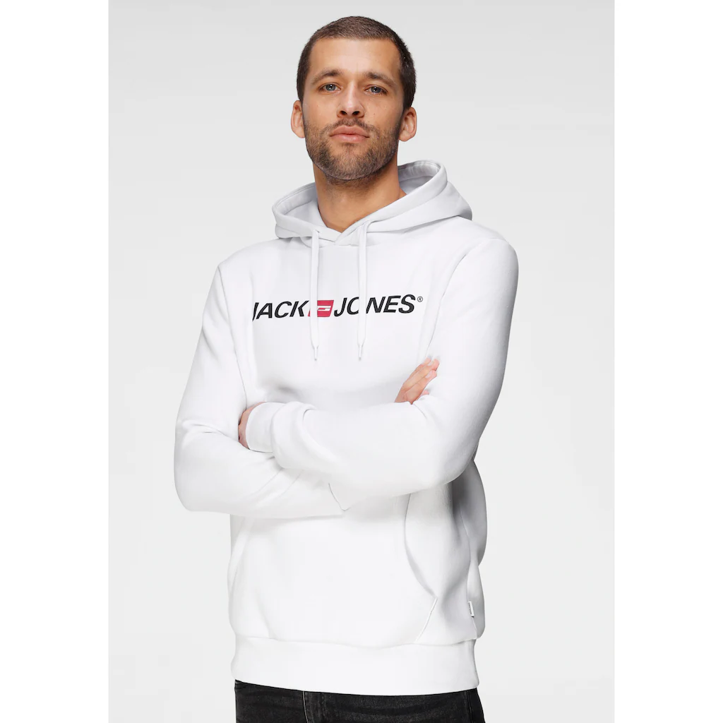Jack & Jones Kapuzensweatshirt »Logo Hoodie Oldschool« ▷ für