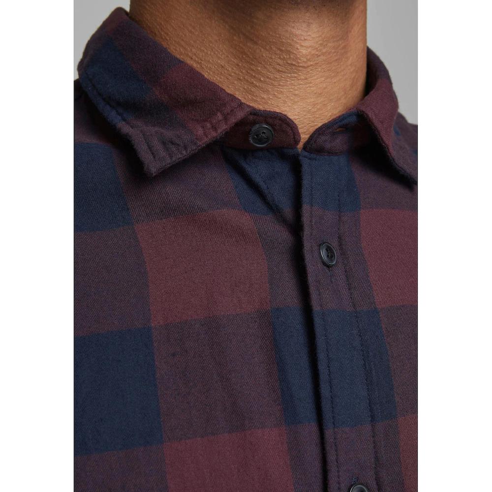 Jack & Jones Karohemd »JJ JJEGINGHAM TWILL SHIRT L/« ▷ Kaufen