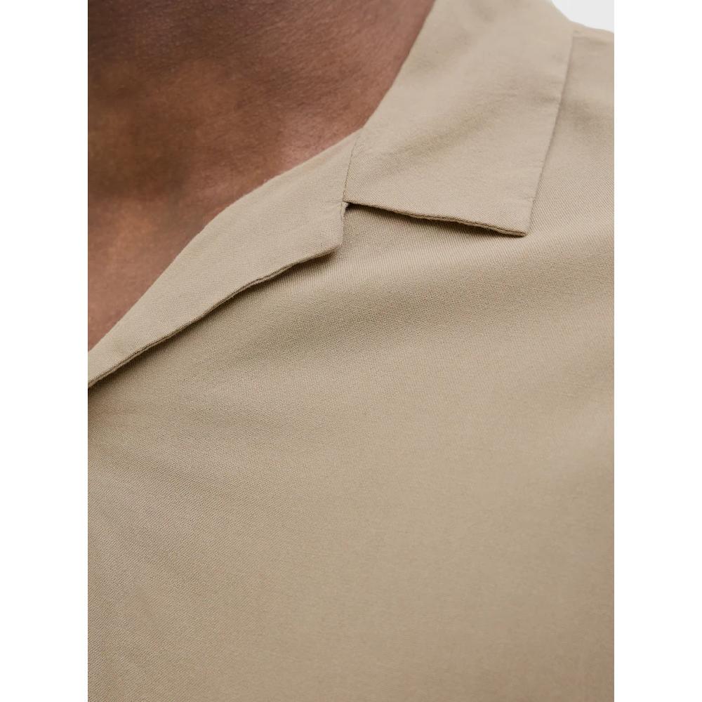 Jack & Jones Kurzarmhemd »JJEJEFF SOLID RESORT SHIRT S/S SN« Mit Resort Kragen