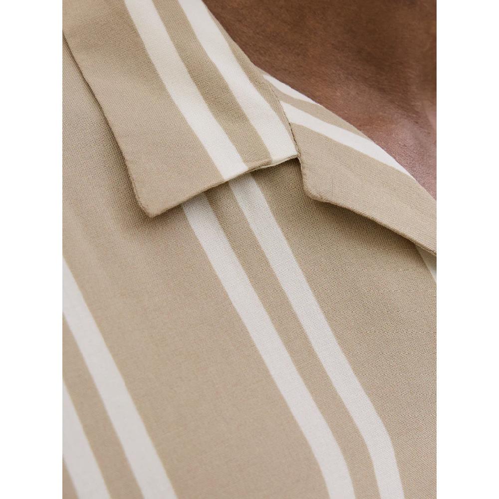 Jack & Jones Kurzarmhemd »JJEJEFF STRIPE RESORT SHIRT SS SN« Mit Streifen Muster