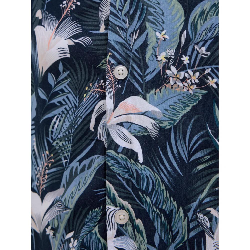 Jack & Jones Kurzarmhemd »JJEJEFF TROPICAL AOP RESORT SHIRT SS SN« Mit All-Over Print