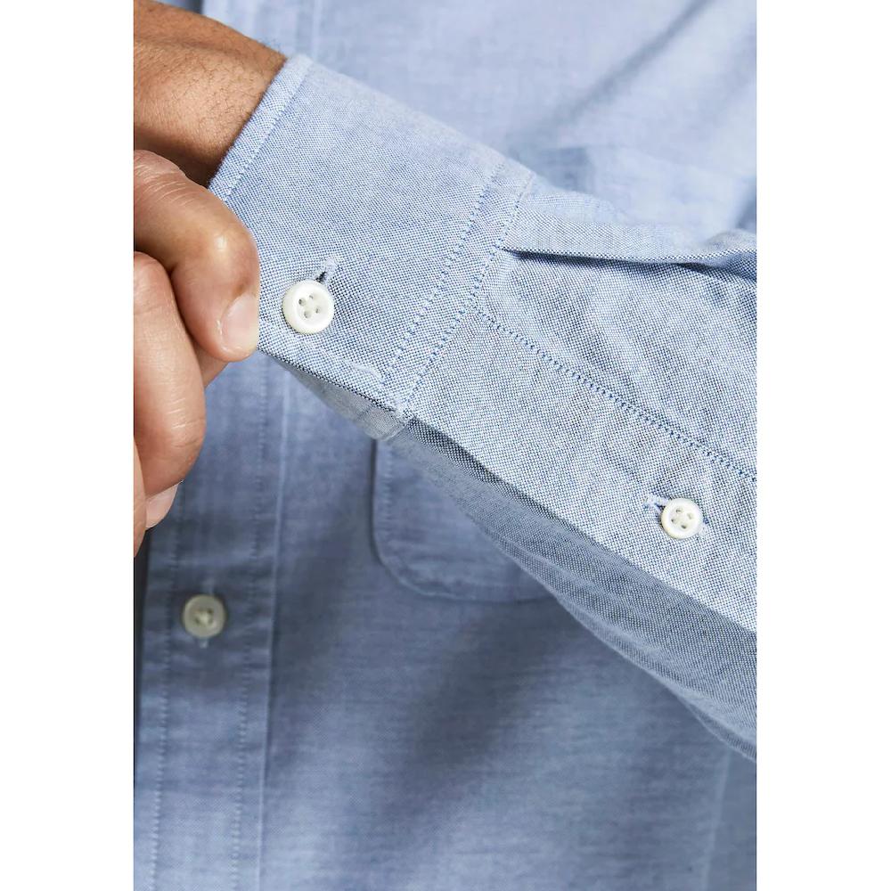 Jack & Jones Langarmhemd »BROOK OXFORD« Mit Button-Down Kragen ▷ Bestellen