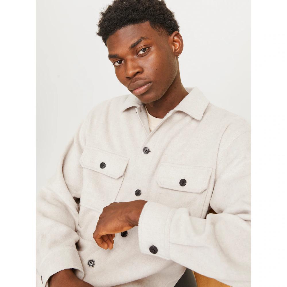 Jack & Jones Langarmhemd »JJEBRADLEY OLLIE OVERSHIRT LS NOOS« Mit Brusttaschen ▷ Kaufen