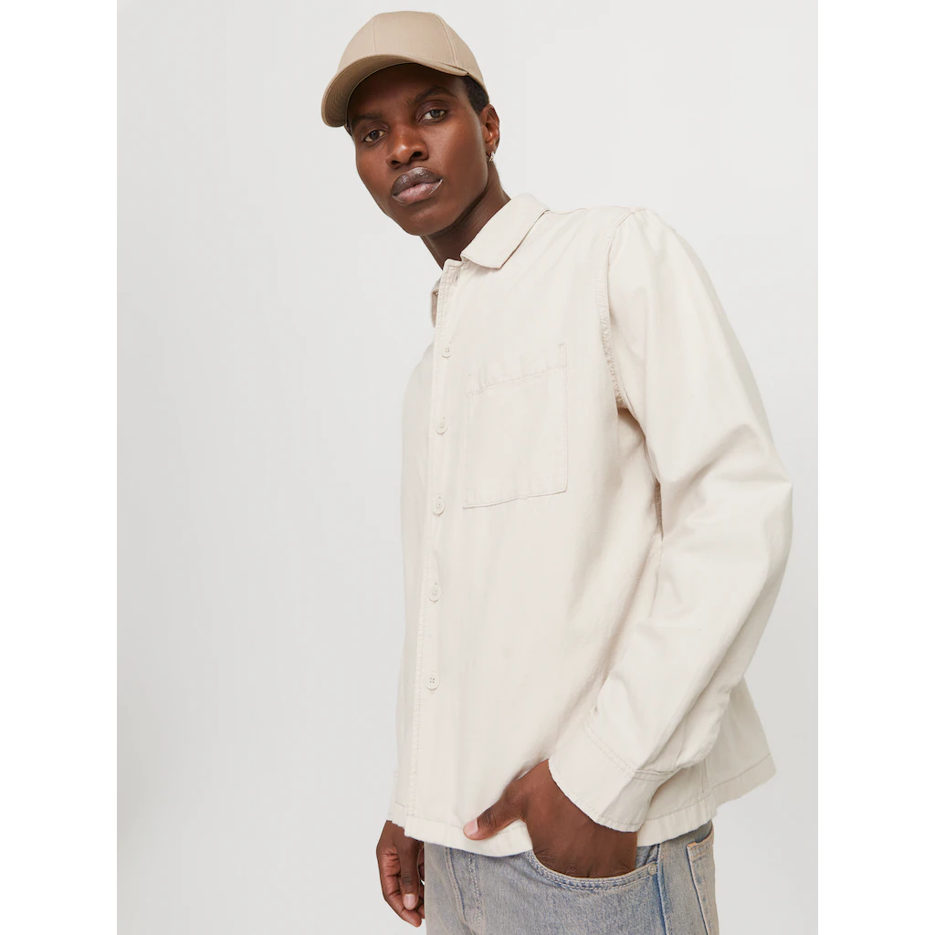 Jack & Jones Langarmhemd »JJEURBAN EDGE OVERSHIRT LS SN« Mit Hemdkragen ▷ Bestellen