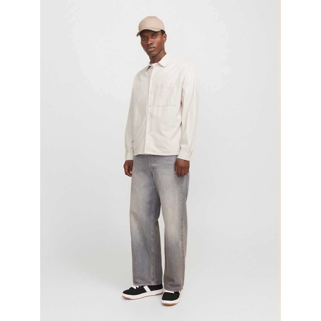 Jack & Jones Langarmhemd »JJEURBAN EDGE OVERSHIRT LS SN« Mit Hemdkragen ▷ Bestellen
