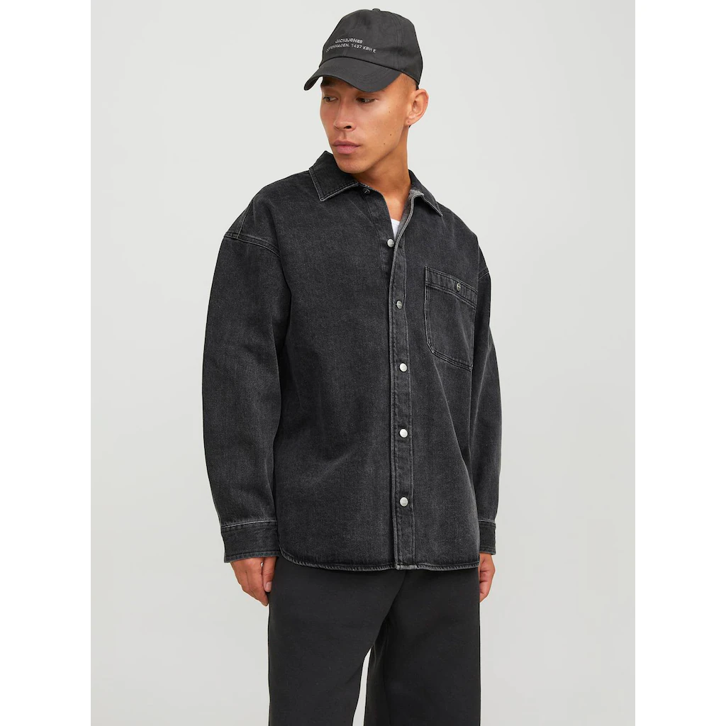 Jack & Jones Langarmhemd »JORSANTORINI DENIM OVERSHIRT LS SN« ▷ bestellen