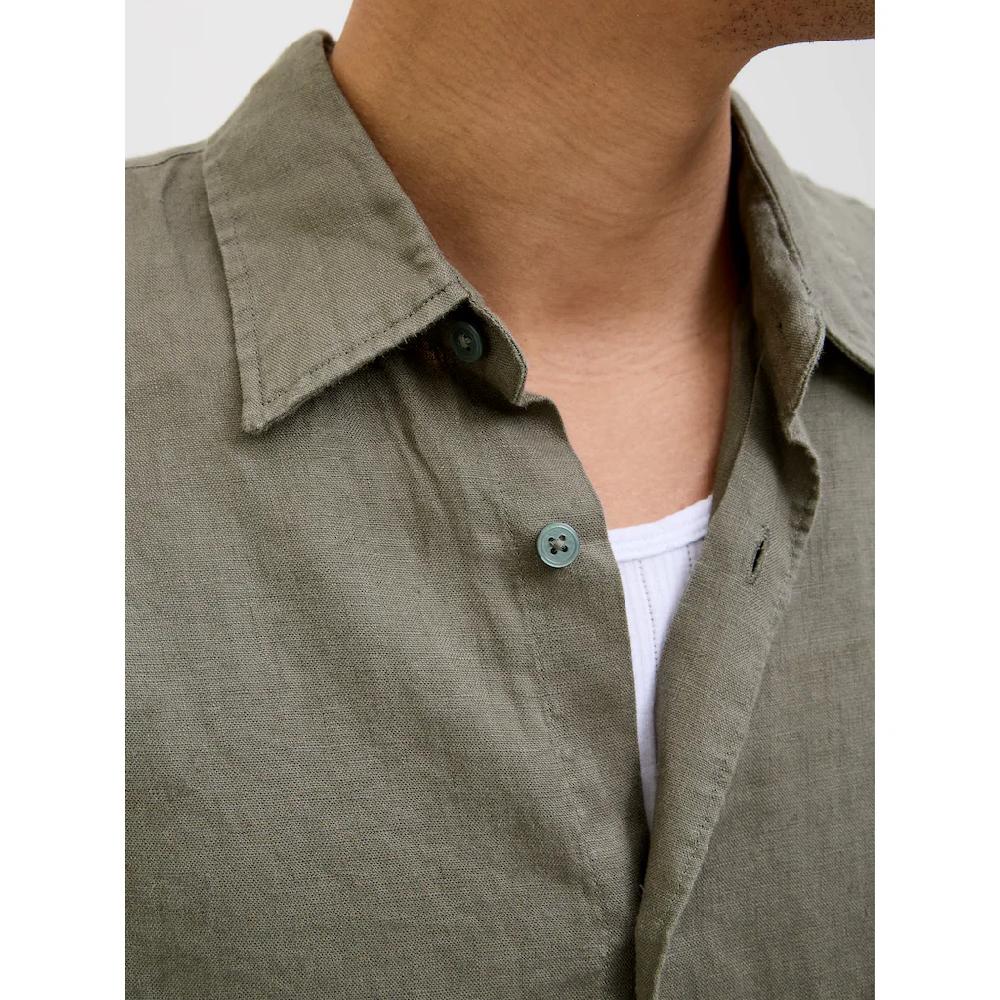 Jack & Jones Langarmhemd »JPRCCLAWRENCE LINEN L/S SHIRT SN«