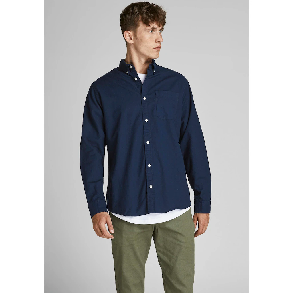 Jack & Jones Langarmhemd »OXFORD SHIRT« ▷ kaufen