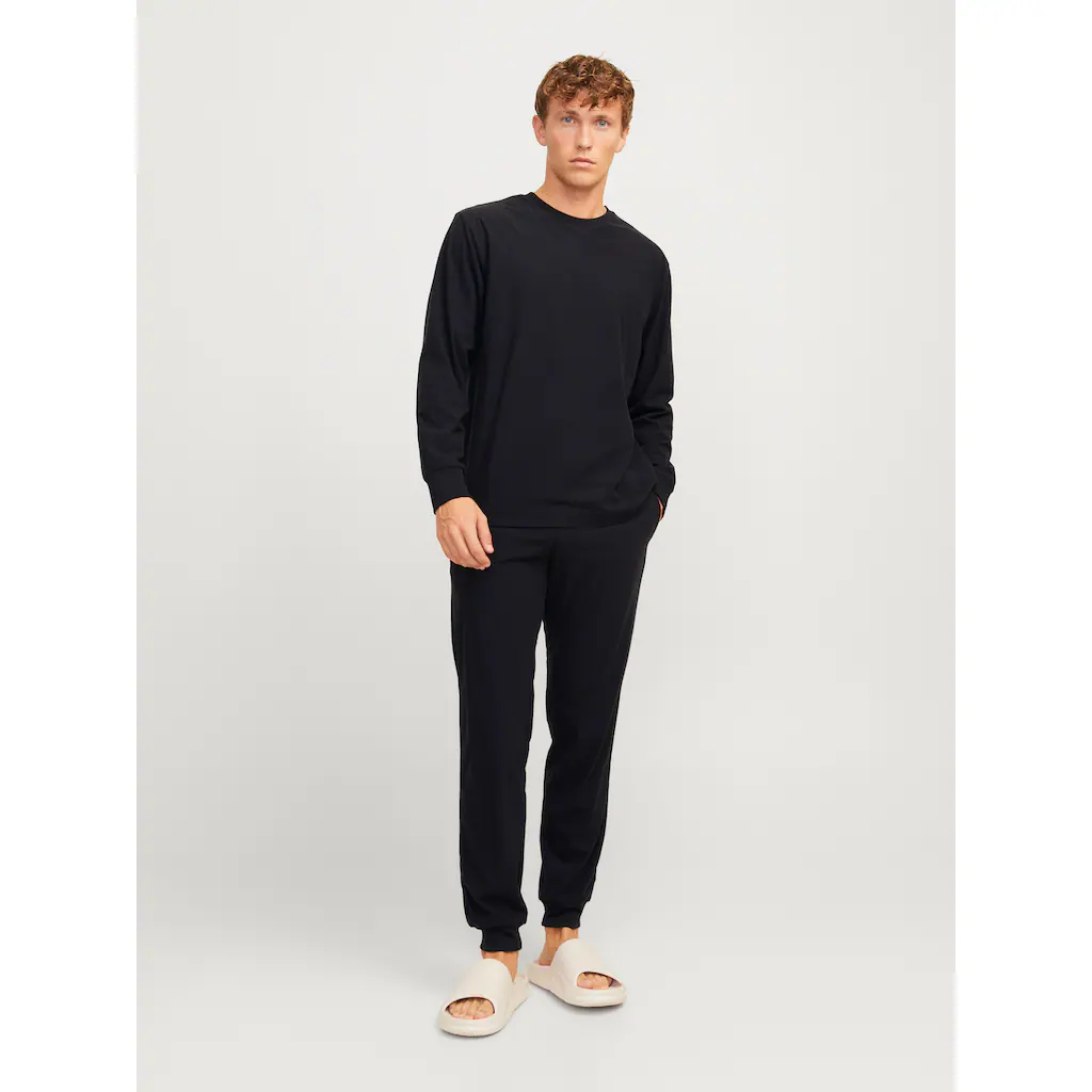 Jack & Jones Langarmshirt »JACSOLID LOUNGE SET W NOOS« (Set 2 tlg.)