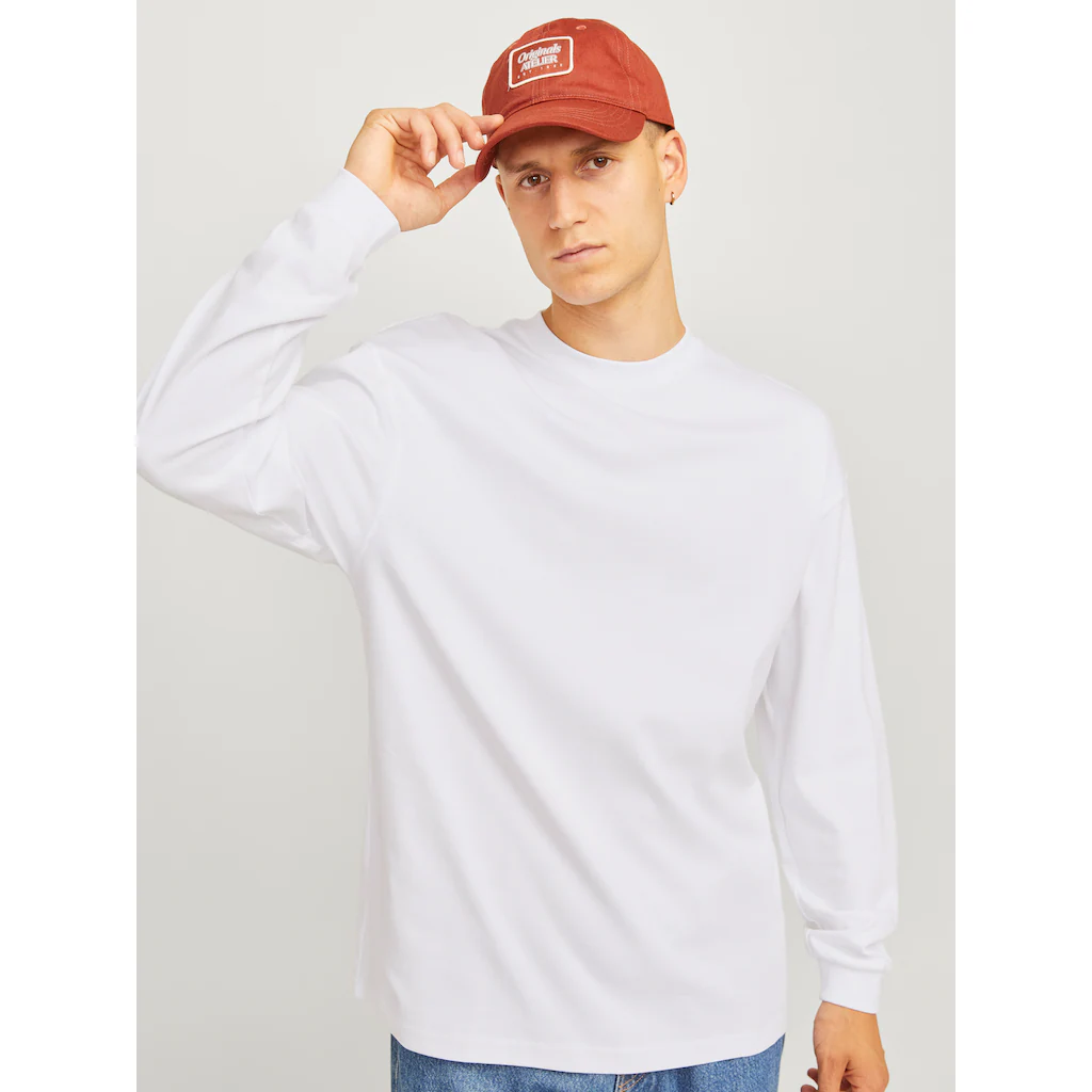 Jack & Jones Langarmshirt »JJEURBAN EDGE TEE LS O-NECK NOOS« ▷ Für