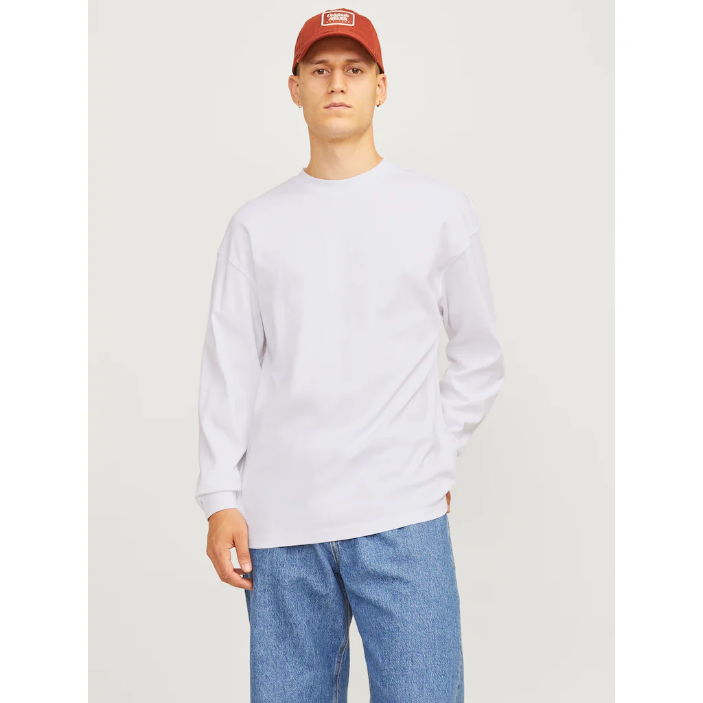Jack & Jones Langarmshirt »JJEURBAN EDGE TEE LS O-NECK NOOS« ▷ für
