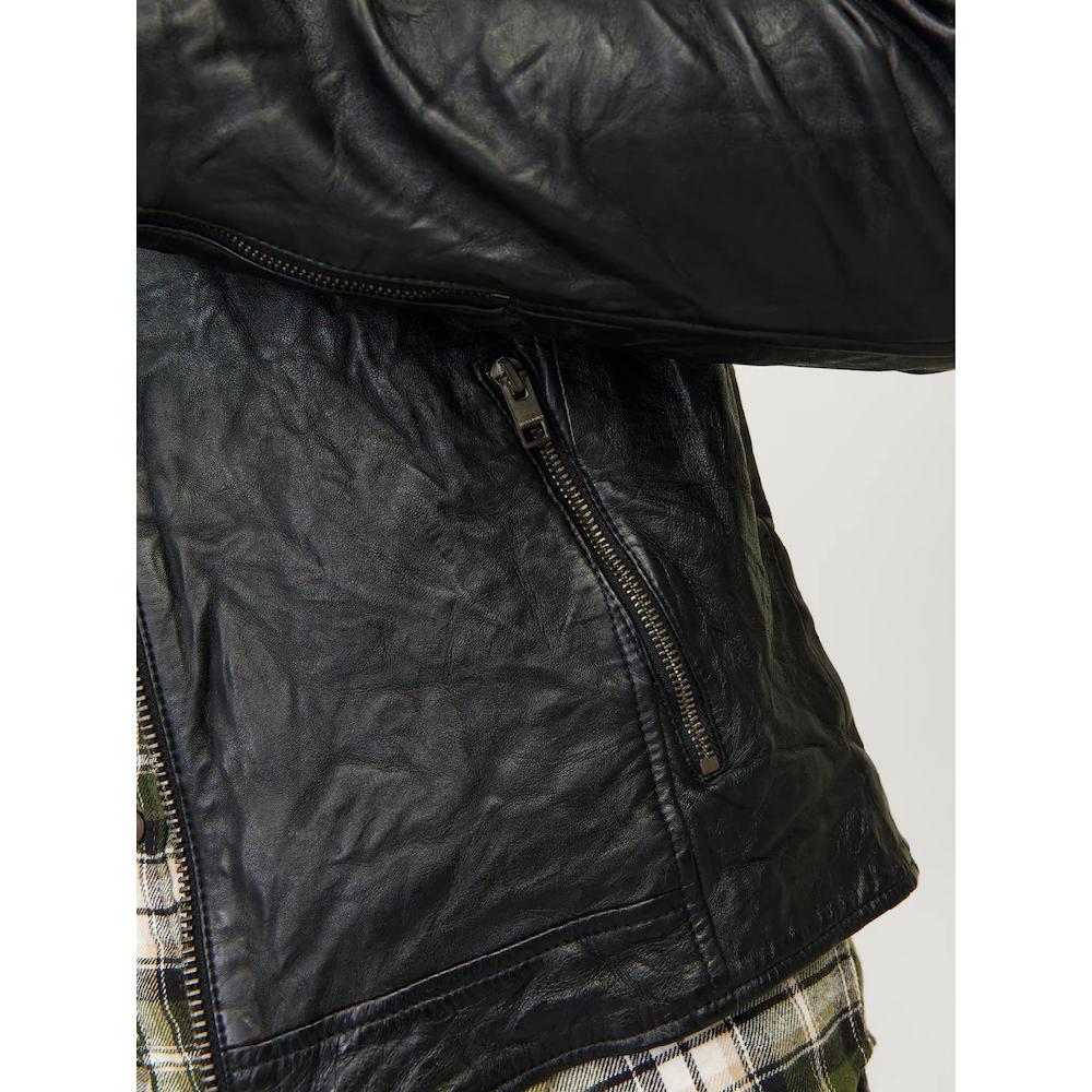 Jack & Jones Lederjacke »JJERICHARD LEATHER JACKET NOOS« ▷ Kaufen