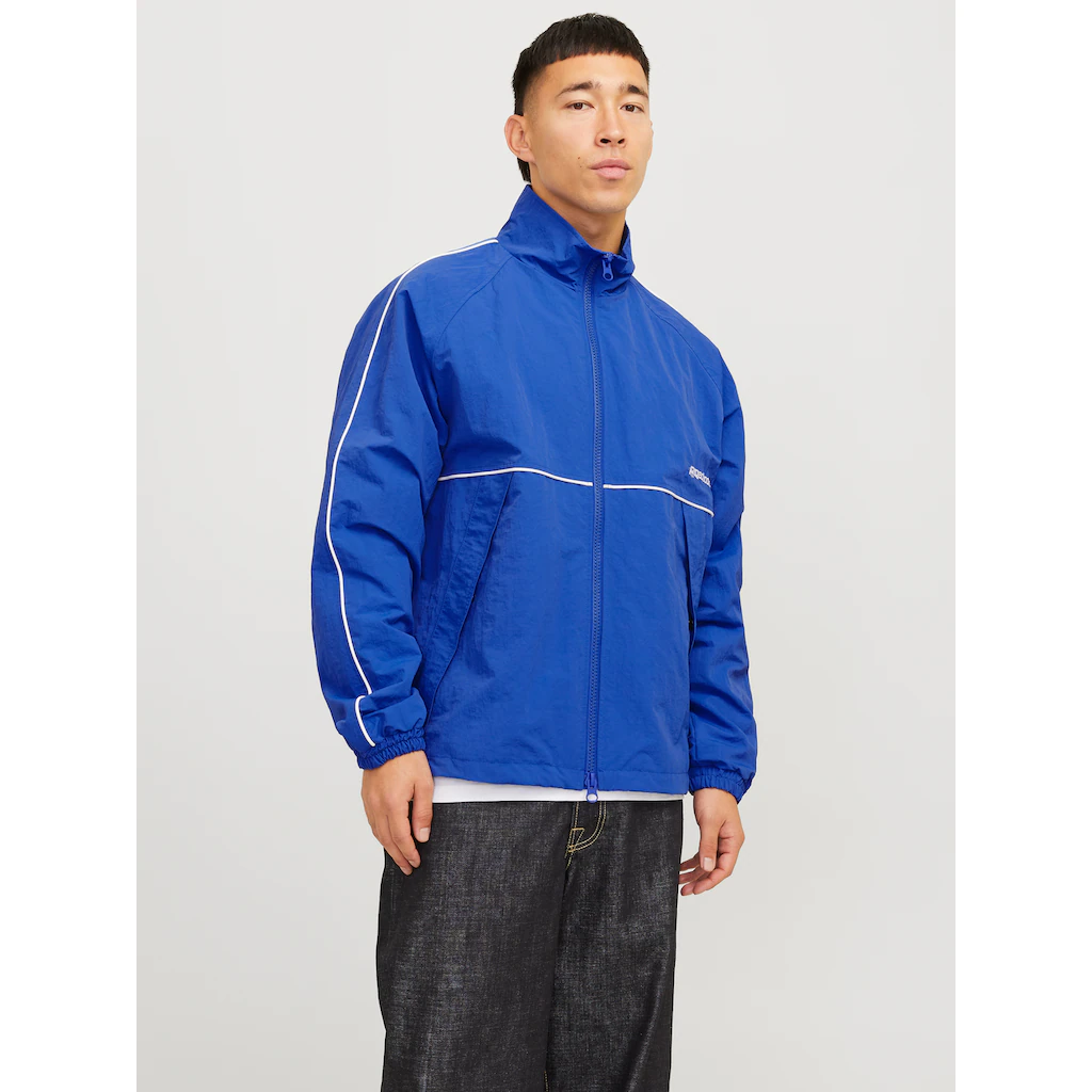 Jack & Jones Outdoorjacke »JCOUNION TRACK JACKET SN« Ohne Kapuze Mit Stylischem Print ▷ Für