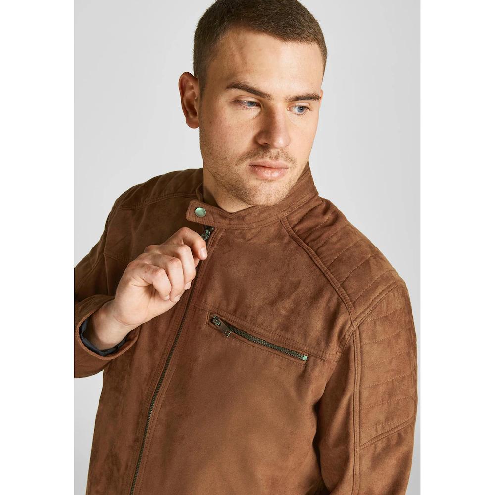 Jack & Jones PlusSize Bikerjacke »ROCKY JACKET« Bis Größe 6XL ▷ Kaufen