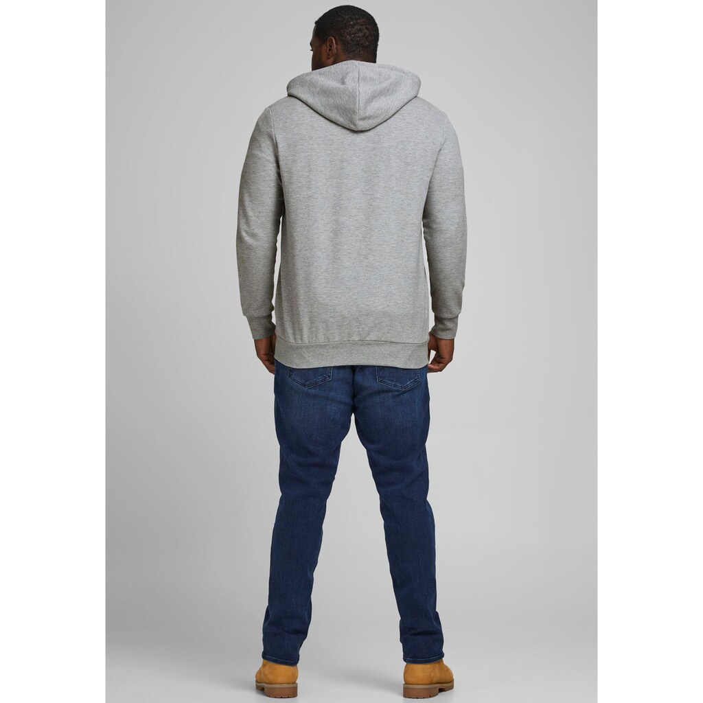 Jack & Jones PlusSize Kapuzensweatjacke »BASIC SWEAT ZIP HOOD« Bis Größe 6XL ▷ Bestellen