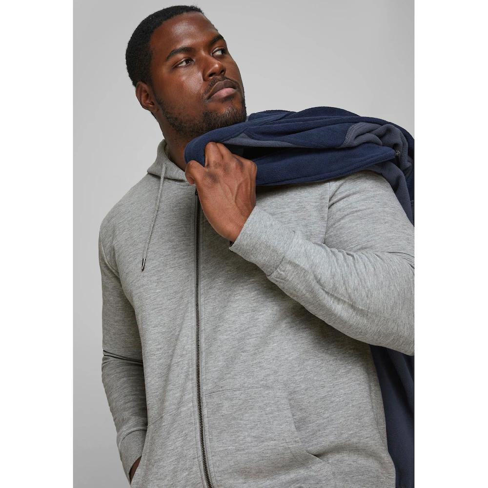 Jack & Jones PlusSize Kapuzensweatjacke »BASIC SWEAT ZIP HOOD« Bis Größe 6XL ▷ Bestellen