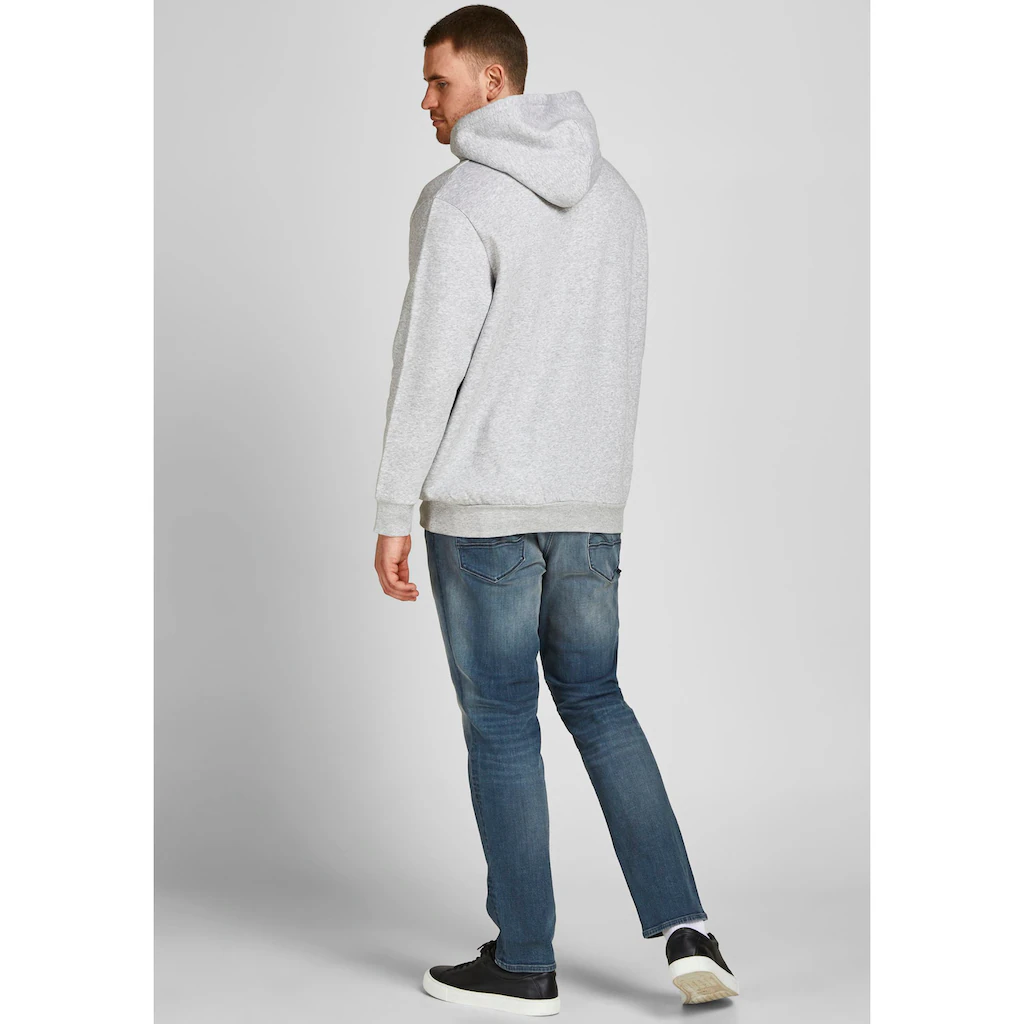 Jack & Jones PlusSize Kapuzensweatshirt »CORP LOGO SWEAT HOOD« Bis Größe 6XL ▷ Für