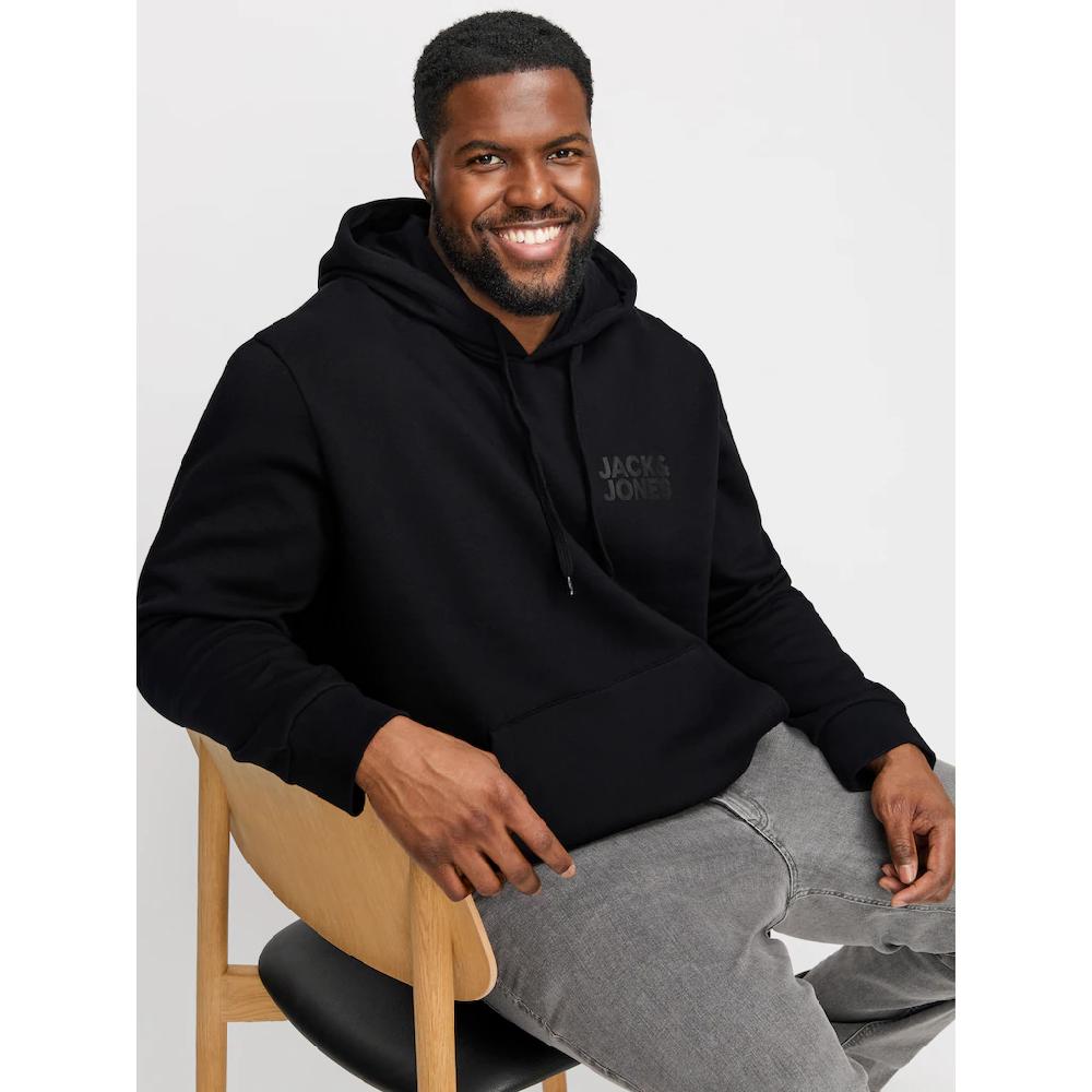 Jack & Jones PlusSize Kapuzensweatshirt »JJECORP LOGO SWEAT HOOD NOOS PLS« Mit Logo Print ▷ Kaufen