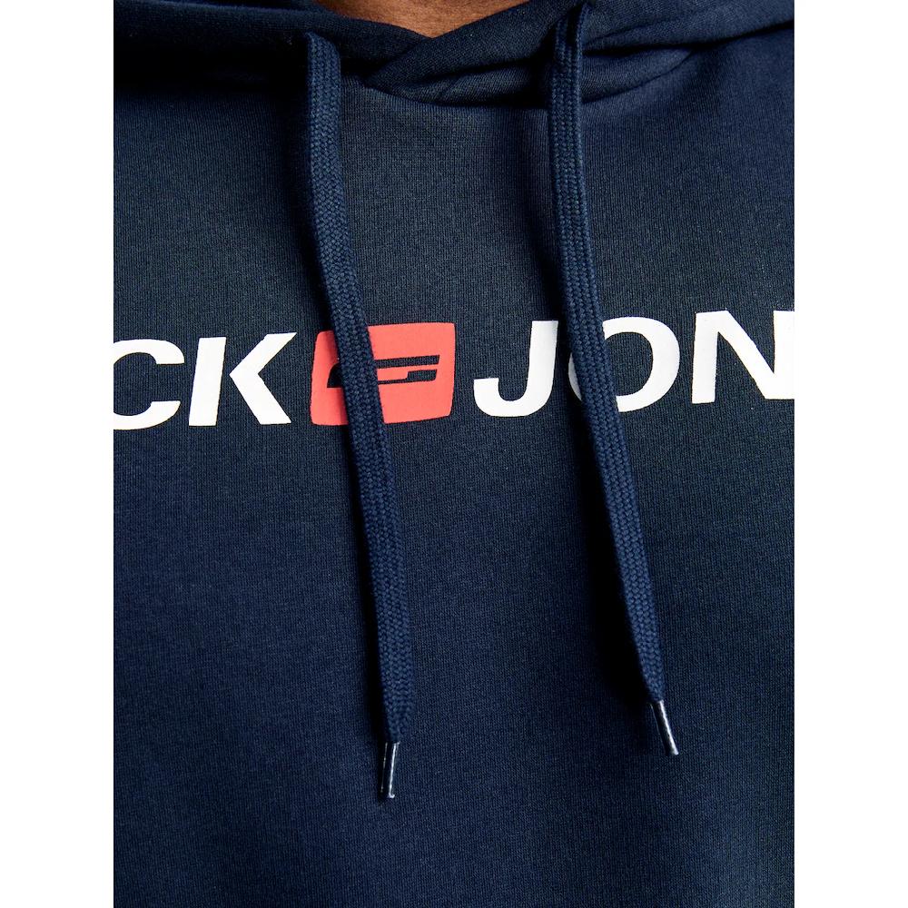 Jack & Jones PlusSize Kapuzensweatshirt »JJECORP OLD LOGO SWEAT HOOD NOOS PLS« Mit Logo Print ▷ Bestellen