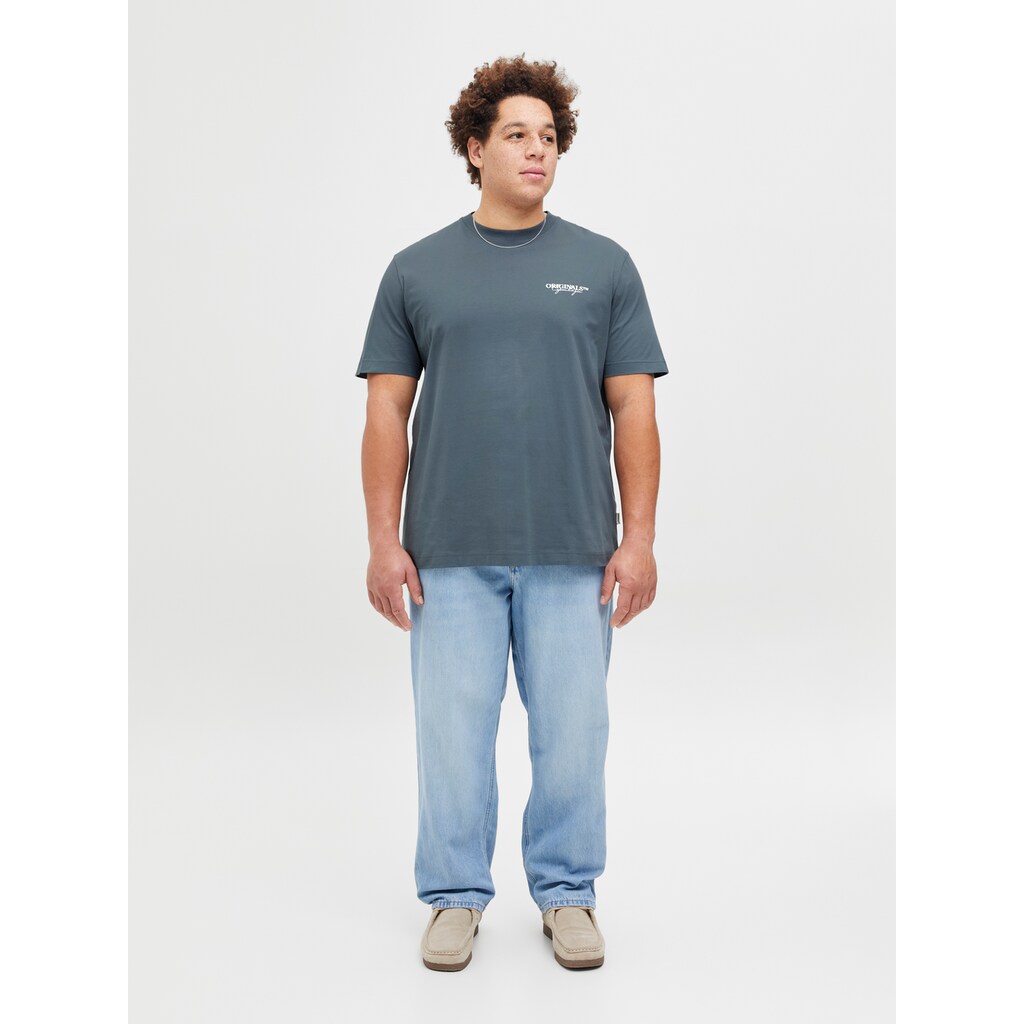 Jack & Jones PlusSize Kurzarmshirt »JORISLINGTON TYPE TEE SS CREW NECK PLS« ▷ Kaufen