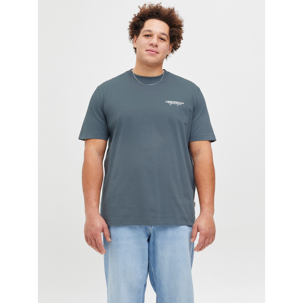 Jack & Jones PlusSize Kurzarmshirt »JORISLINGTON TYPE TEE SS CREW NECK PLS« ▷ kaufen